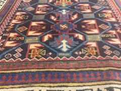 Fine Antique Zeyhur Sumak Rug 3 2 x 8 1  - 4327031