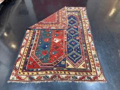 Fine Early Turkish Makri Wool Rug 4 6 x 5 0  - 4315096