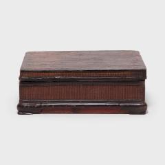 Fine Woven Lacquered Trunk - 4255706