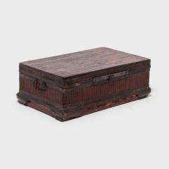 Fine Woven Lacquered Trunk - 4257793