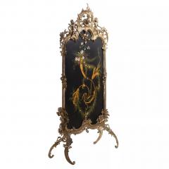 Fireplace Screen In The Neo Rococo Style Eisenwerk Lauchhammer Germany - 4782089