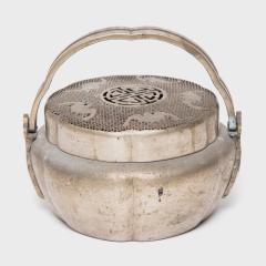 Five Blessings White Brass Brazier - 4459906