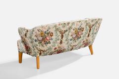 Flemming Lassen Sofa with Fabric and Birch Finland 1952 - 4765961