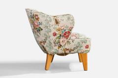 Flemming Lassen Sofa with Fabric and Birch Finland 1952 - 4765975