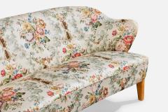 Flemming Lassen Sofa with Fabric and Birch Finland 1952 - 4765983