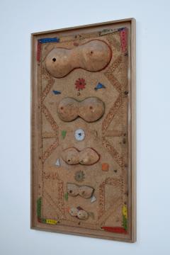 Folk art cork artwork  - 4562583