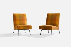 Framar Lounge Chairs with Fabric and Metal Italy 1960s - 4766108