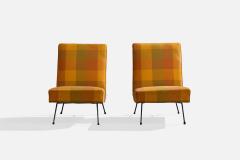 Framar Lounge Chairs with Fabric and Metal Italy 1960s - 4766110