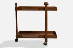 Franco Albini Serving Cart in Wood Italy 1960s - 4766171