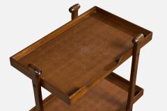 Franco Albini Serving Cart in Wood Italy 1960s - 4766175