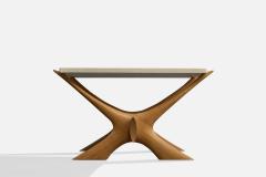 Fredrik Schriever Abeln Coffee Table with Teak and Marble Sweden 1960s - 4766210