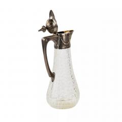 French Cut Crystal And Silver Mounted Ewer Early 20th Century - 4782078