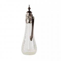 French Cut Crystal And Silver Mounted Ewer Early 20th Century - 4782079