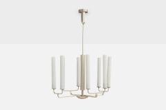 Fritz August Breuhaus de Groot Fritz August Breuhaus Attribution Chandelier in Nickel Germany 1920s - 4778426