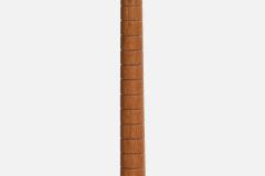 GEMI Floor Lamp with Brass Elm and Glass Sweden 1940s - 4766337