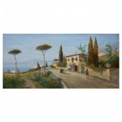 GEORGE FISCHHOF Landscape View of Naples George Fischhof Austrian 1849 1914  - 4458184