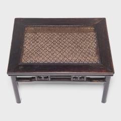 Generous Stool With Woven Top - 4181117