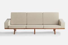 Georg Thams Sofa with Oak and Fabric Denmark 1964 - 4766346