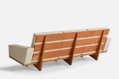 Georg Thams Sofa with Oak and Fabric Denmark 1964 - 4766347
