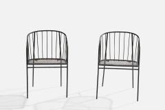 George Nelson Armchairs in Iron USA 1950s - 4766459
