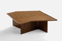 George Nelson Rare Coffee Table in Walnut USA 1946 - 4766449