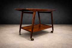 Geraldo de Barros Geraldo de Barros for Unilabor Bar Cart in Rosewood Brazil 1960s Lot 499B - 4624474