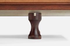 Gianfranco Frattini Unique Sideboard with Rosewood and Leather Italy 1950s - 4766558