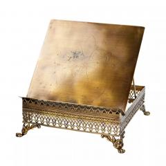 Gilt Bronze And Brass Desk Lectern Europe 20th Century - 4782041