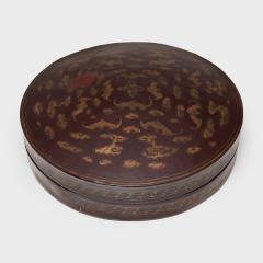 Gilt Lacquer Hat Box - 4459554