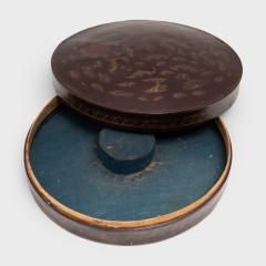 Gilt Lacquer Hat Box - 4459559