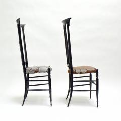 Gio Ponti A Rare Pair of Restored Chiavari Chairs - 2222063