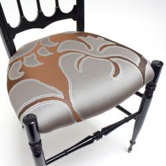 Gio Ponti A Rare Pair of Restored Chiavari Chairs - 2222066