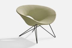 Giovanni Ferrabini Giovanni Ferrabini Attribution Lounge Chairs with Iron and Fabric Italy 1950s - 4775882