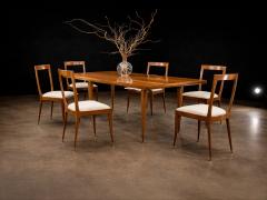Giuseppe Scapinelli Extendable Dining Table in Caviuna Wood by Giuseppe Scapinelli 1950s Lot 628 - 4624909