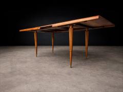 Giuseppe Scapinelli Extendable Dining Table in Caviuna Wood by Giuseppe Scapinelli 1950s Lot 628 - 4624910