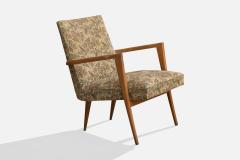 Giuseppe Scapinelli Lounge Chairs with Wood and Fabric Brazil 1950s - 4766759