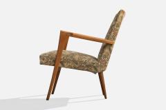 Giuseppe Scapinelli Lounge Chairs with Wood and Fabric Brazil 1950s - 4766762