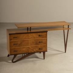 Giuseppe Scapinelli Sculptural Sideboard in Cavi na Wood Giuseppe Scapinelli Brazilian Mid century - 3000166