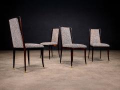 Giuseppe Scapinelli Set of Four Dining Chairs in Rosewood by Giuseppe Scapinelli 1950s Lot 352 - 4624587
