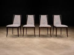 Giuseppe Scapinelli Set of Four Dining Chairs in Rosewood by Giuseppe Scapinelli 1950s Lot 352 - 4624588