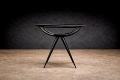 Giuseppe Scapinelli Side Table in Hardwood Glass Giuseppe Scapinelli 1950s - 4801982