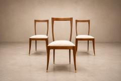 Giuseppe Scapinelli Six Cavi na Boucl Dining Chairs by Giuseppe Scapinelli Brazil 1950s - 4802036