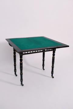 Godwin style ebonised table 19th c  - 4562421