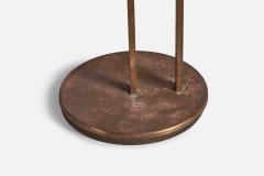 Goffredo Reggiani Adjustable Floor Lamp with Brass and Fabric Italy 1970s - 4766814