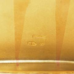 Gold Cigarette Case By The Firm E Burkhard Russia Saint Petersburg - 4781562