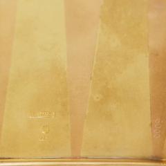 Gold Cigarette Case By The Firm E Burkhard Russia Saint Petersburg - 4781563