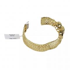 Gold Diamond Belt Bracelet 21st Century - 4779975