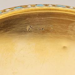 Gold Snuff Box With The Portrait Of Admiral Semyon Ivanovich Mordvinov  - 4781731