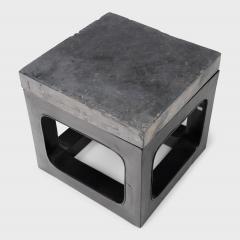 Golden Brick Side Table - 4180327
