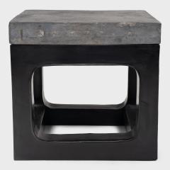 Golden Brick Side Table - 4180328